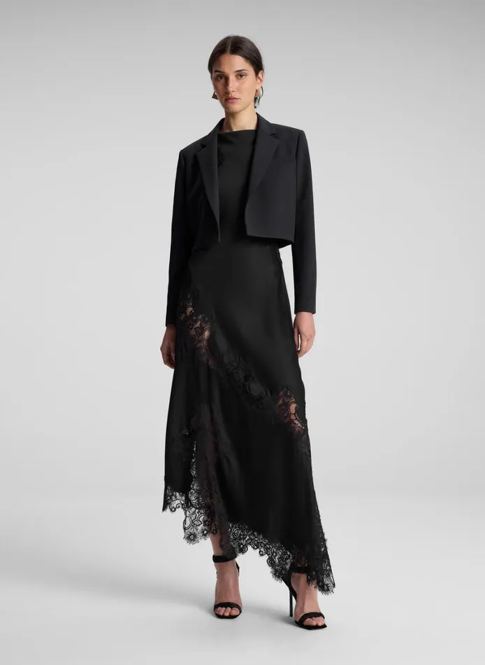 Women Jackets and Coats ALC Cole Cropped Jacket Black