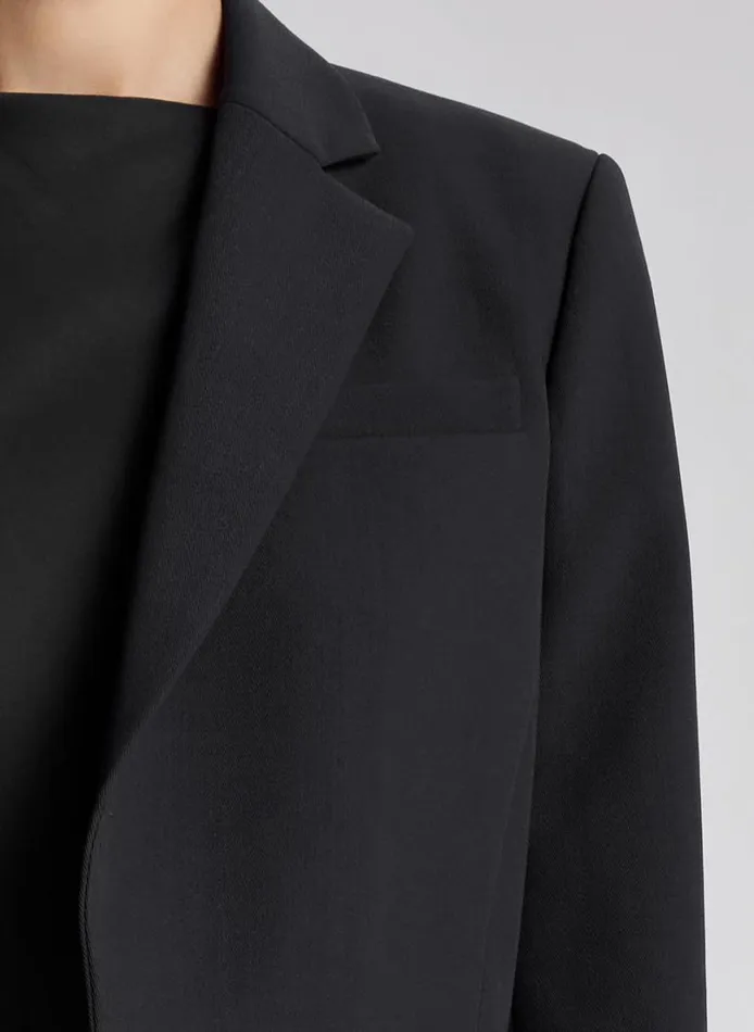 Women Jackets and Coats ALC Cole Cropped Jacket Black