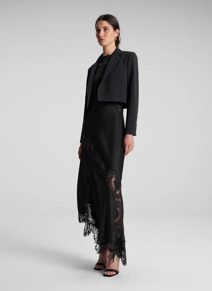 Women Jackets and Coats ALC Cole Cropped Jacket Black