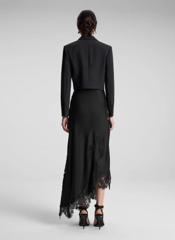 Women Jackets and Coats ALC Cole Cropped Jacket Black