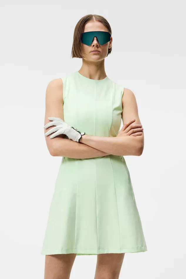 Women Jasmin Dress Patina Green JLindeberg Dresses
