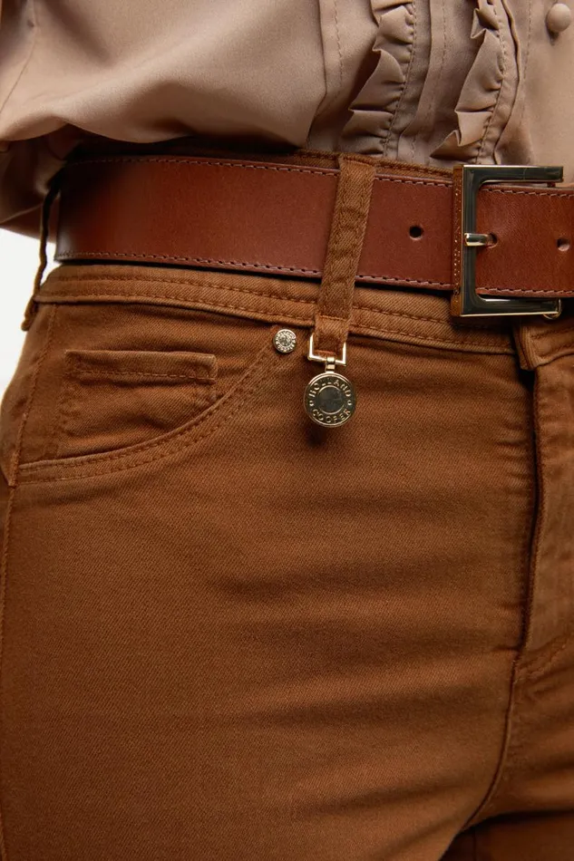 Women Jeans Holland Cooper Jodhpur Jean Dark Caramel