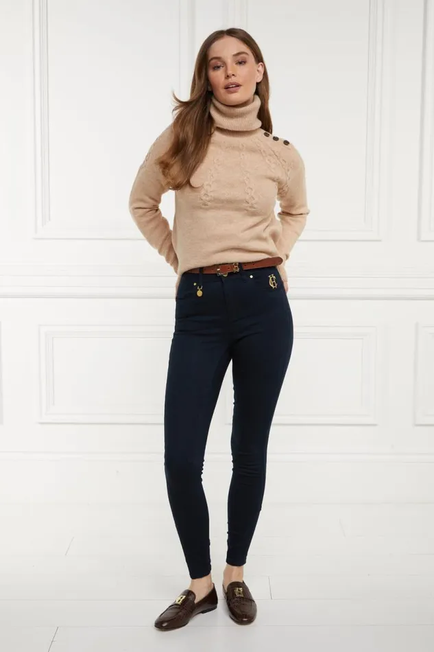Women Jeans Holland Cooper Jodhpur Jean Ink Navy
