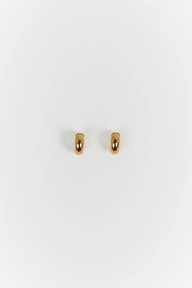 Women Jewellery DISSH PORTER MINI MARGOT GOLD HOOPS