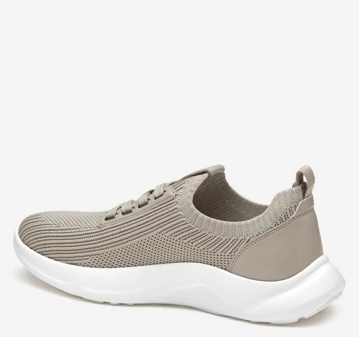 Women Johnston and Murphy Sneakers Escape Knit LaceUp Taupe Knit Women Johnston and Murphy Sneakers Escape Knit LaceUp Taupe Knit