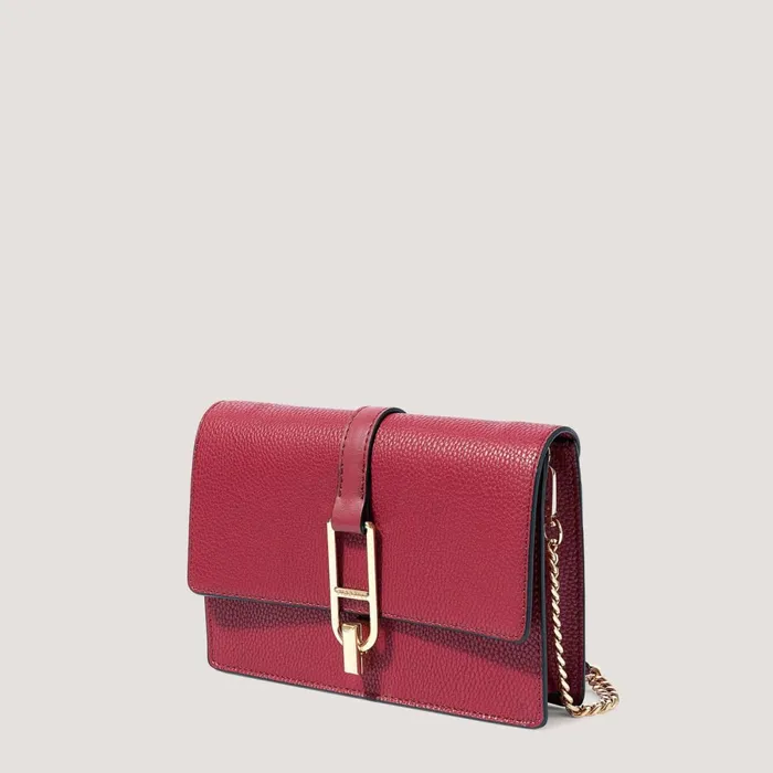 Women Jolene Chain Clutch Bag Red Fiorelli Shoulder Bags