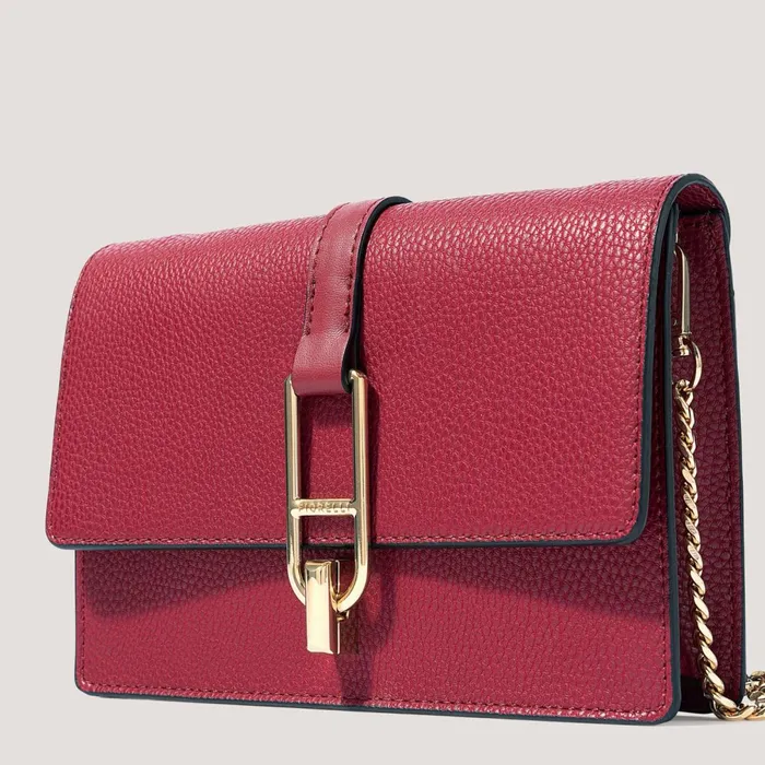 Women Jolene Chain Clutch Bag Red Fiorelli Shoulder Bags