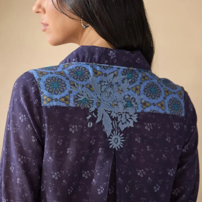 Women Joyous Day Shirt Petite Indigo Sundance Catalog Petite Styles Women Joyous Day Shirt Petite Indigo Sundance Catalog Petite Styles