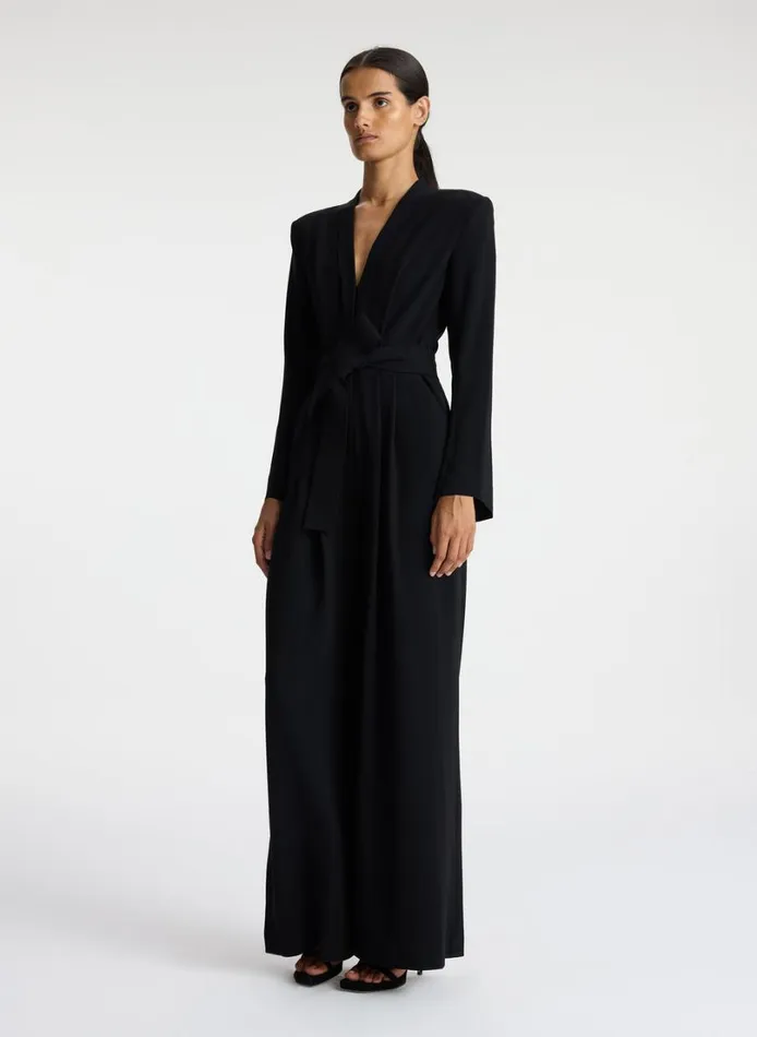 Women Jumpsuits ALC Kieran II WideLeg Jumpsuit Black
