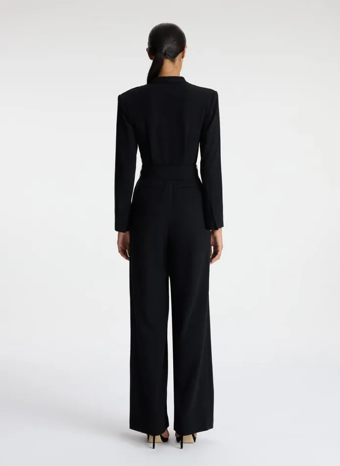 Women Jumpsuits ALC Kieran II WideLeg Jumpsuit Black