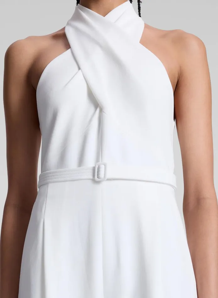 Women Jumpsuits ALC Murphy II Wide Leg Jumpsuit White