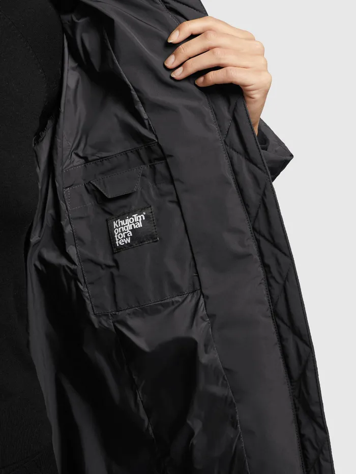 Women KHUJO Mantel DARKA Dunkelgrau Dunkelgrau Puffer Coats
