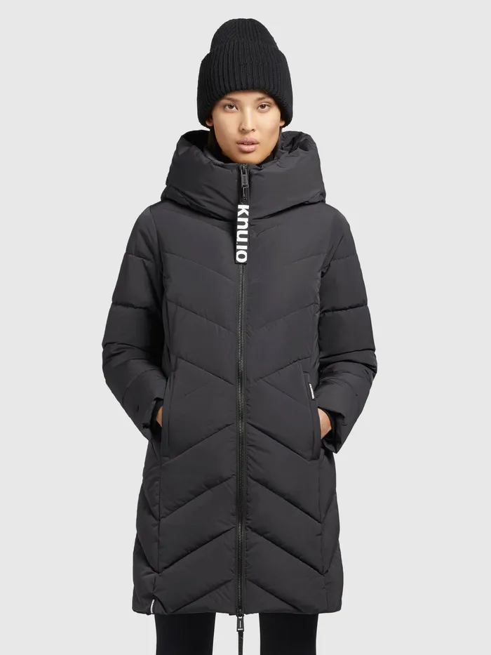 Women KHUJO Mantel DARKA Dunkelgrau Dunkelgrau Puffer Coats