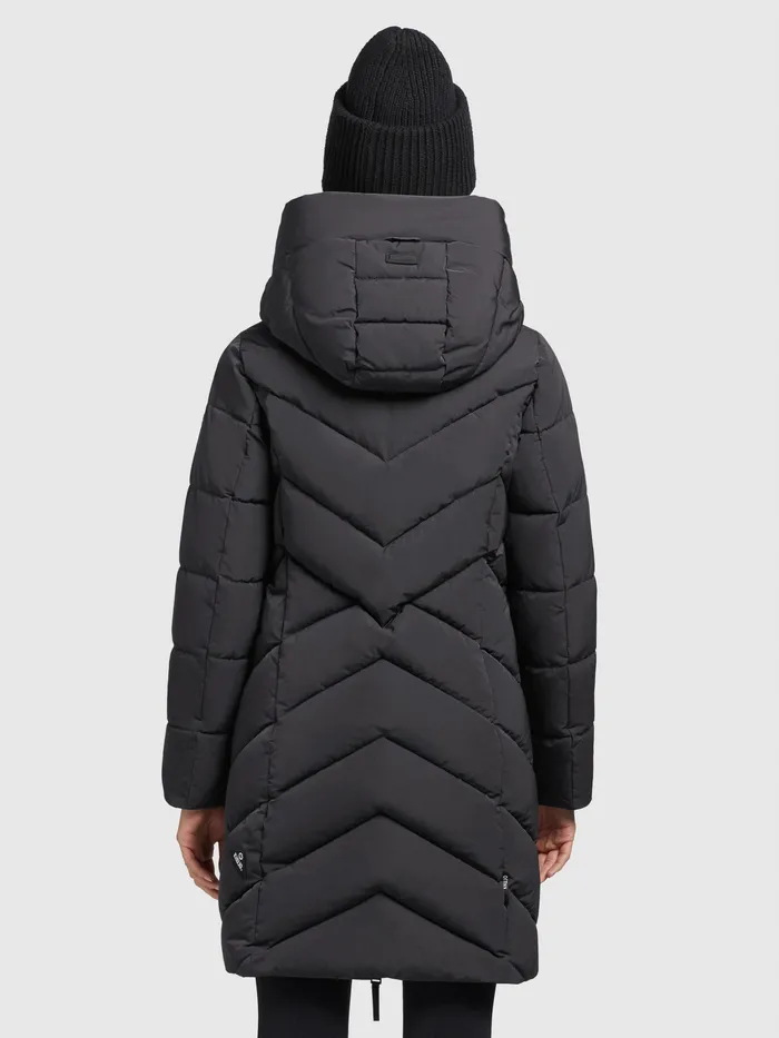 Women KHUJO Mantel DARKA Dunkelgrau Dunkelgrau Puffer Coats