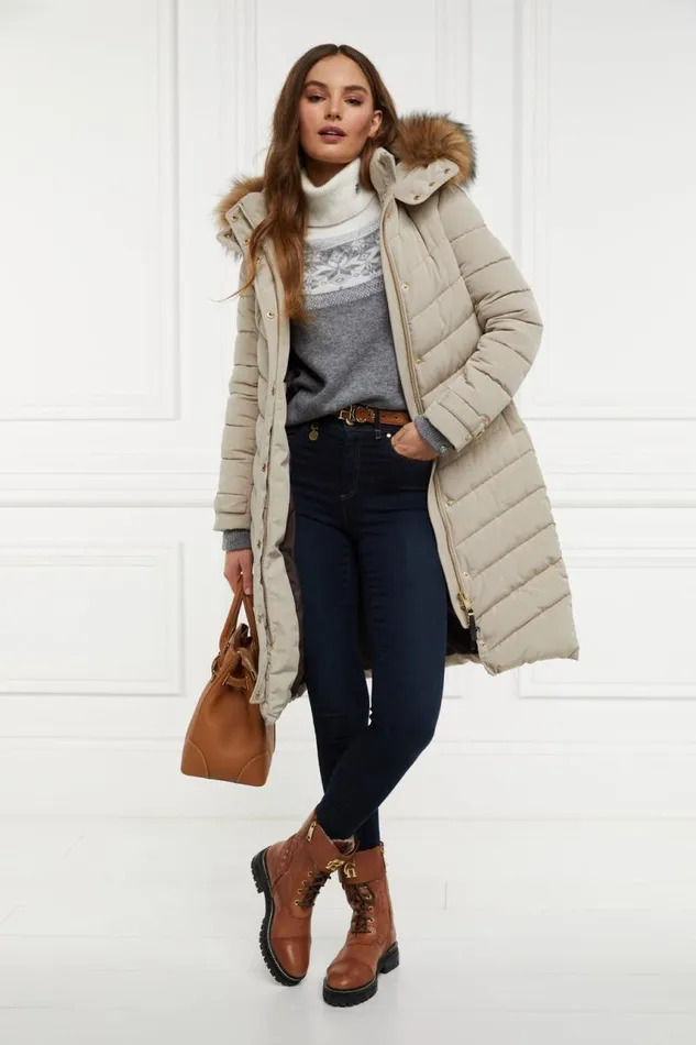 Women Knitwear Holland Cooper Beatrice Knit Dark Grey Marl Women Knitwear Holland Cooper Beatrice Knit Dark Grey Marl