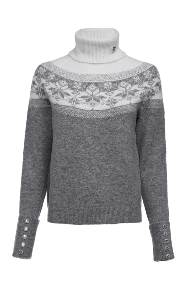 Women Knitwear Holland Cooper Beatrice Knit Dark Grey Marl Women Knitwear Holland Cooper Beatrice Knit Dark Grey Marl