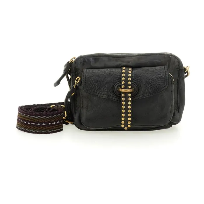 Women Kura Black Campomaggi Crossbody Bags