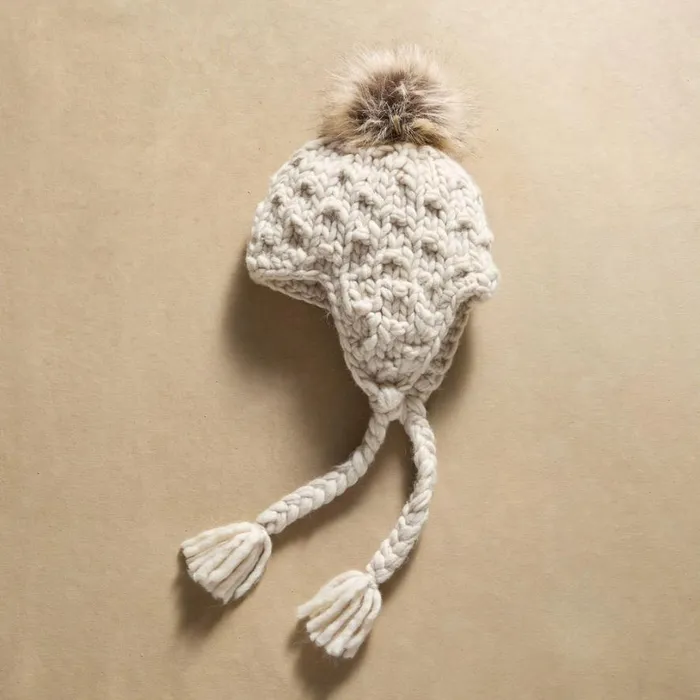 Women Lana Beanie Oatmeal Sundance Catalog Hats