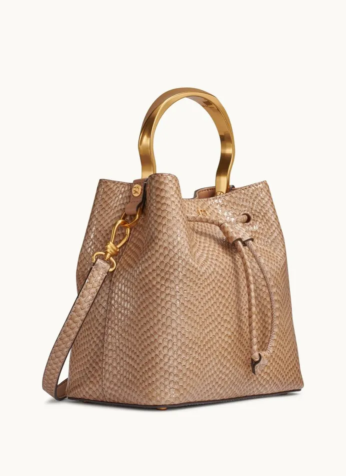 Women LAWRENCE BUCKET BAG Fawn Donna Karan New York Crossbodies And Satchels Women LAWRENCE BUCKET BAG Fawn Donna Karan New York Crossbodies And Satchels