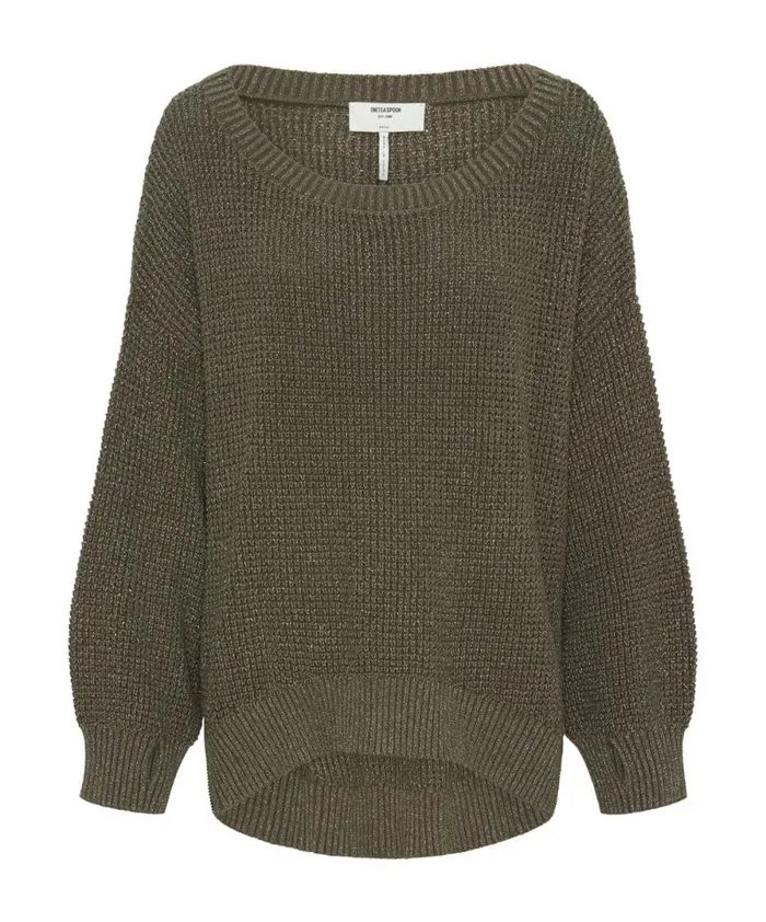 Women LE FREAK METALLIC ZIPPED KNIT SWEATER One Teaspoon Knitwear Women LE FREAK METALLIC ZIPPED KNIT SWEATER One Teaspoon Knitwear