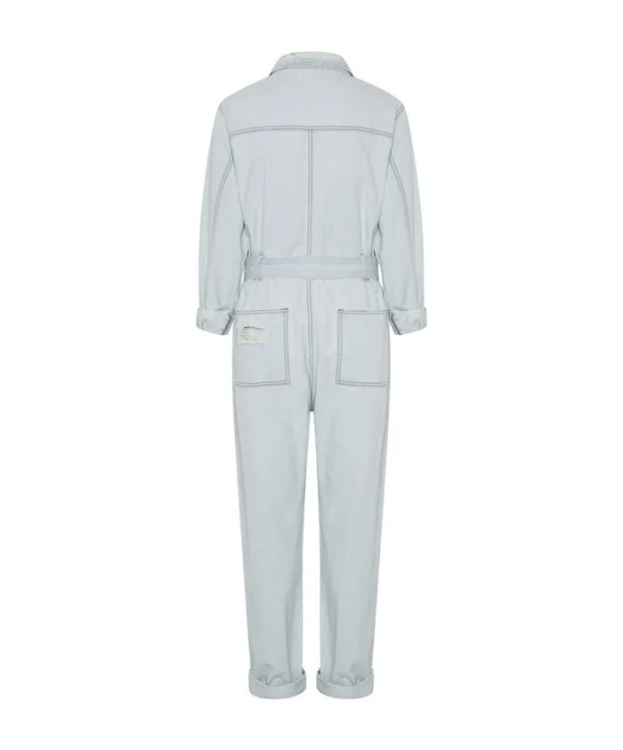 Women LE SURF CLAUDIA OVERALL One Teaspoon Denim Jumpsuits Women LE SURF CLAUDIA OVERALL One Teaspoon Denim Jumpsuits