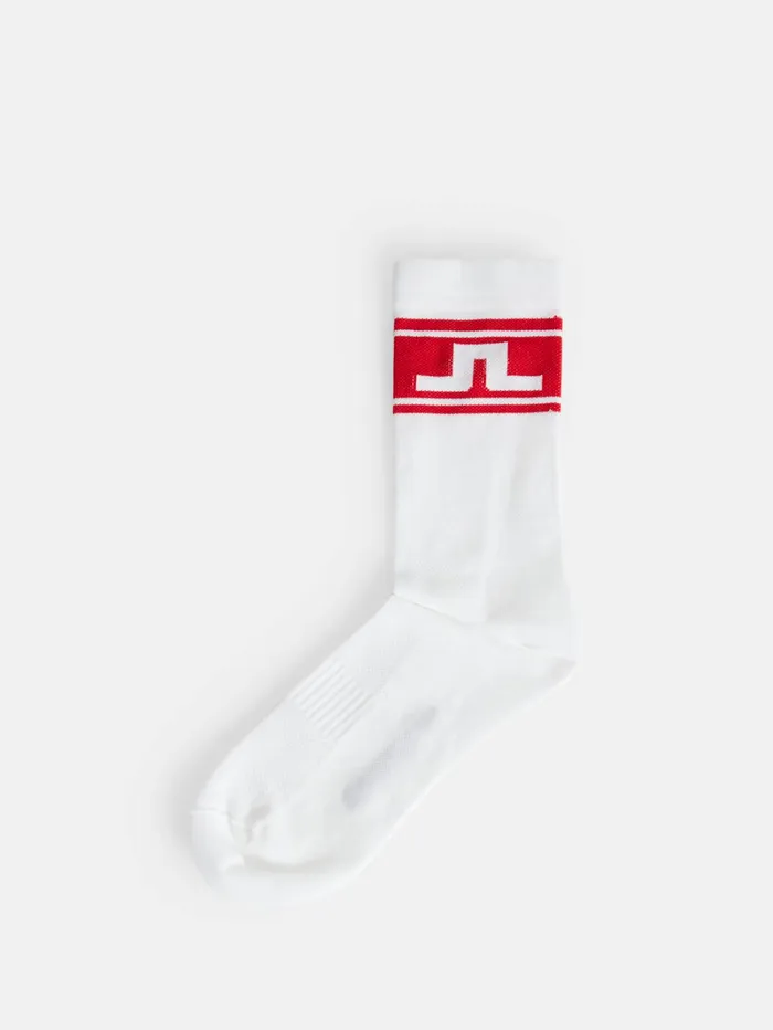 Women Lei Sock Fiery Red JLindeberg Socks