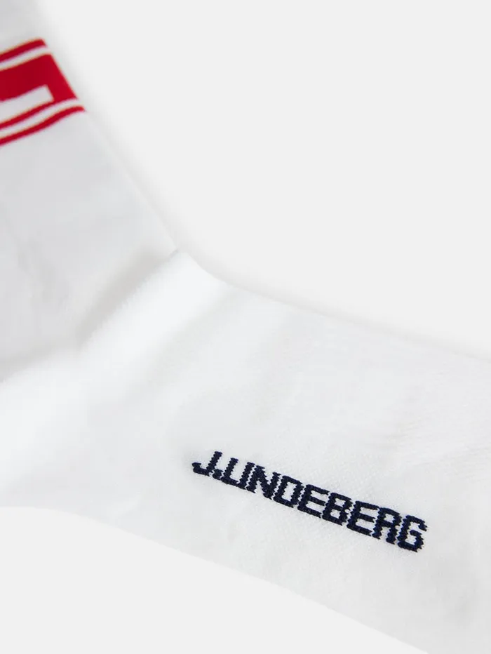 Women Lei Sock Fiery Red JLindeberg Socks