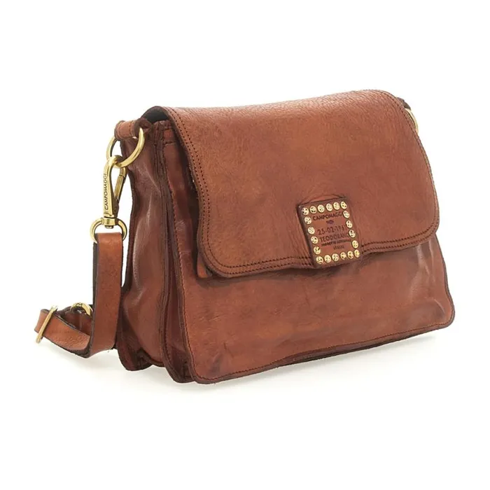 Women Leto Cognac Campomaggi Crossbody Bags Women Leto Cognac Campomaggi Crossbody Bags