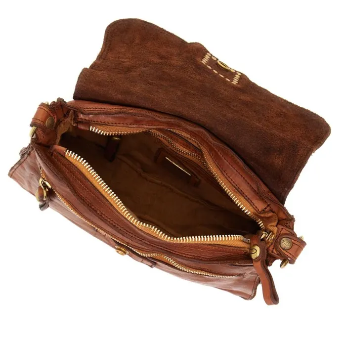 Women Leto Cognac Campomaggi Crossbody Bags Women Leto Cognac Campomaggi Crossbody Bags
