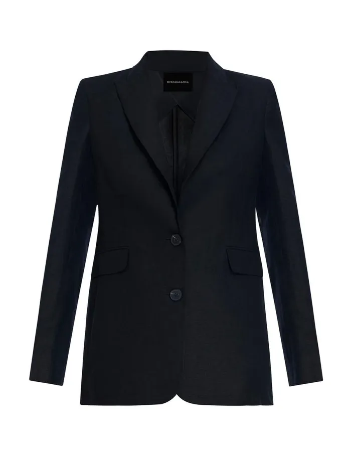 Women Linen Blazer Black BCBG Suiting Women Linen Blazer Black BCBG Suiting