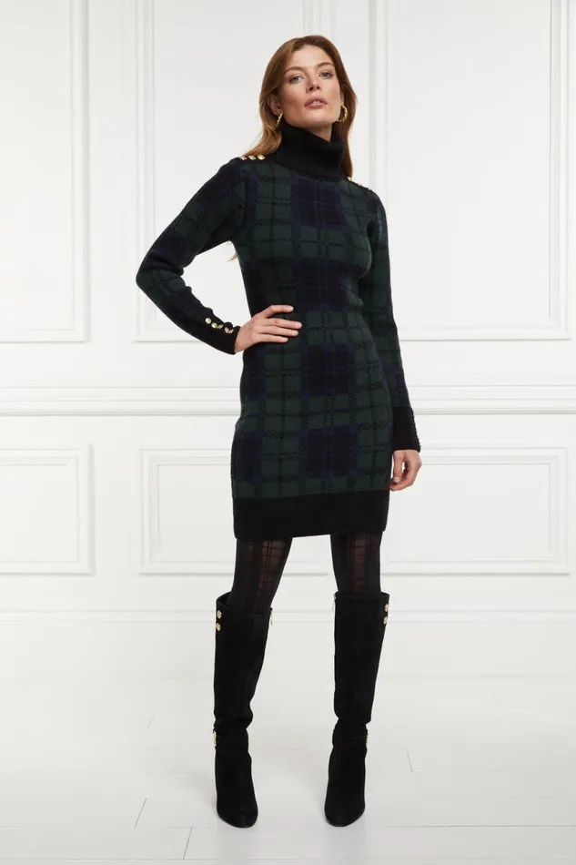 WomenLittle Dresses Holland Cooper Heritage Jumper Dress Blackwatch WomenLittle Dresses Holland Cooper Heritage Jumper Dress Blackwatch