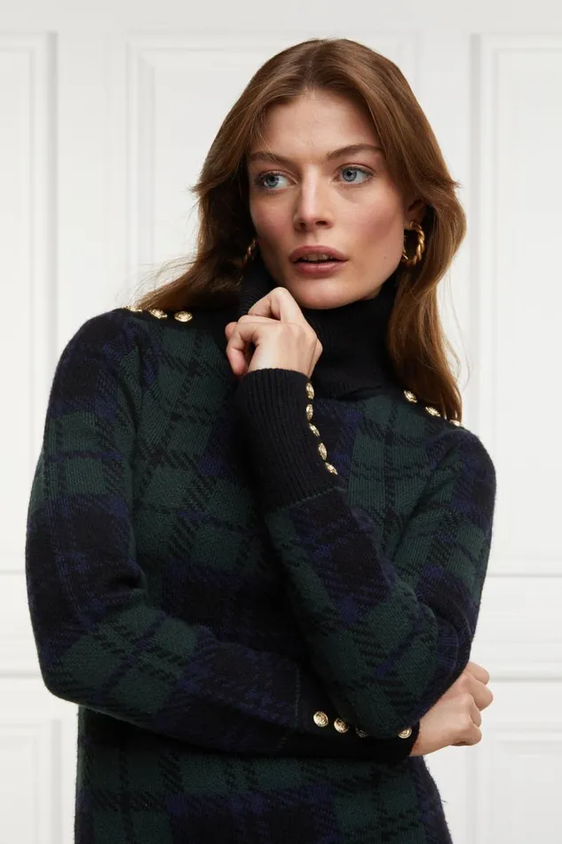 WomenLittle Dresses Holland Cooper Heritage Jumper Dress Blackwatch WomenLittle Dresses Holland Cooper Heritage Jumper Dress Blackwatch
