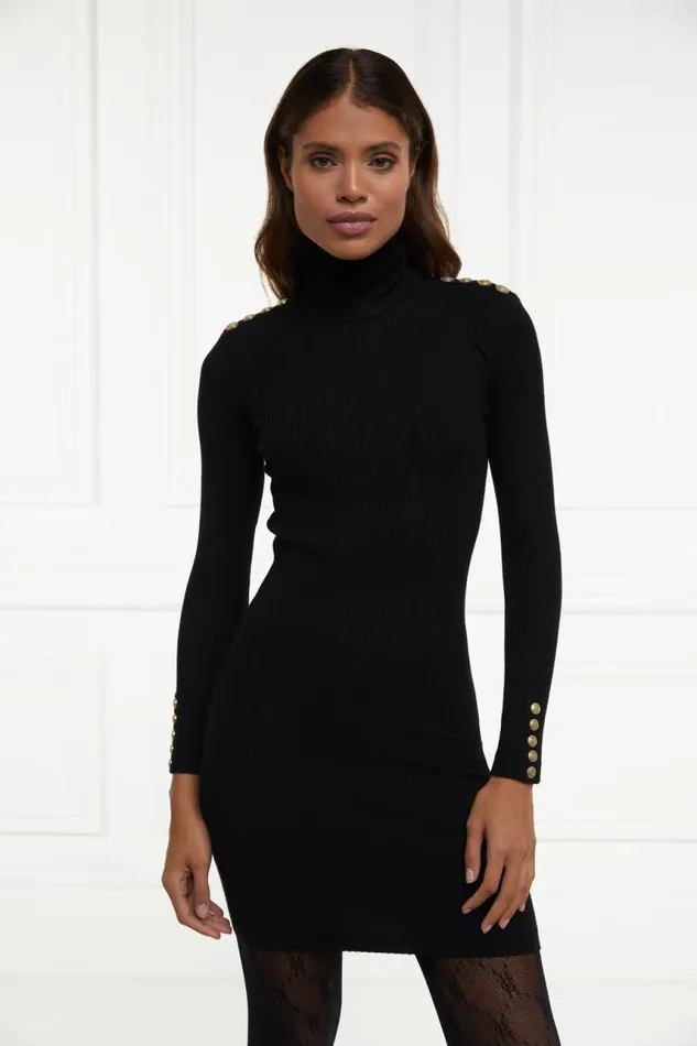 WomenLittle Dresses Holland Cooper Kensington Jumper Dress Black WomenLittle Dresses Holland Cooper Kensington Jumper Dress Black