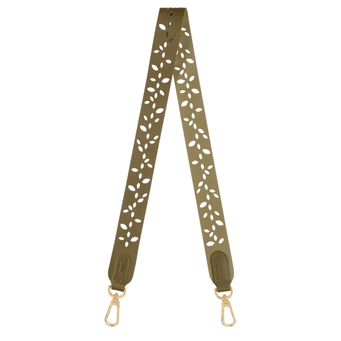 Women Longchamp Vgtal Shoulder strap Artichoke Shoulder straps