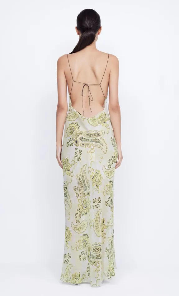 Women LYLOU MAXI DRESS 8211 LEMON PAISLEY Bec Bridge Maxi Dresses