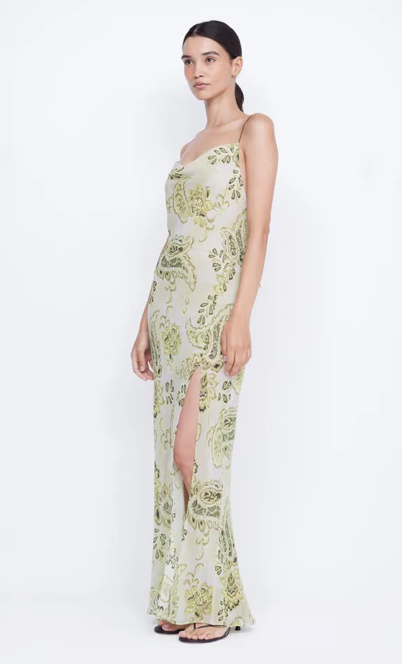 Women LYLOU MAXI DRESS 8211 LEMON PAISLEY Bec Bridge Maxi Dresses
