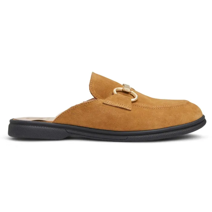 Women M BY BRUNO MAGLI Bruno Magli NIZZA COGNAC SUEDE Mule Women M BY BRUNO MAGLI Bruno Magli NIZZA COGNAC SUEDE Mule
