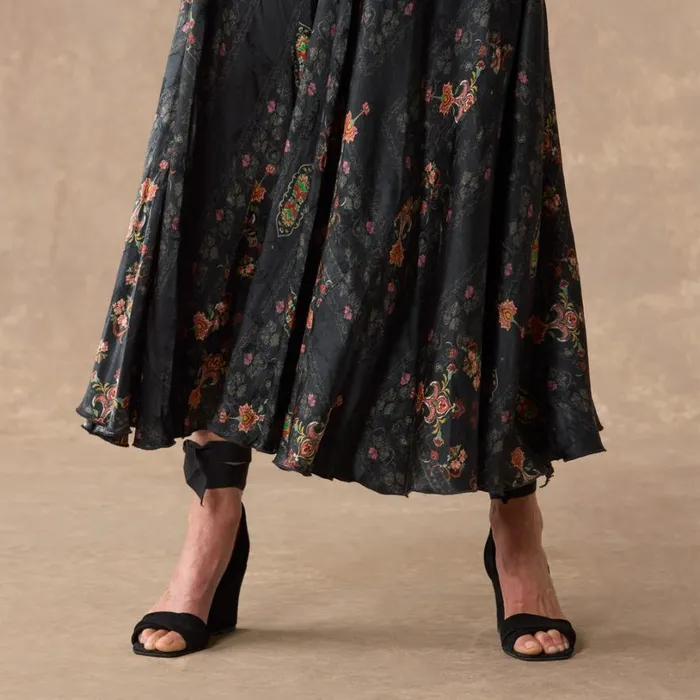 Women Manning Floral Dress Petite Black Sundance Catalog Dresses and Jumpsuits