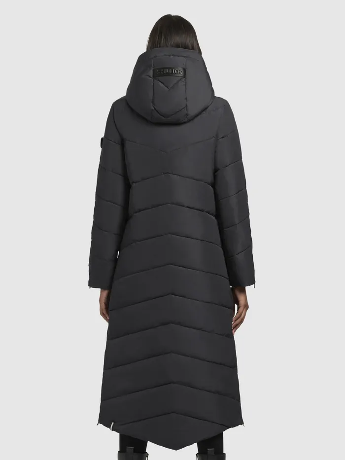 Women Mantel HURCE Dunkelgrau Dunkelgrau Puffer Coats KHUJO