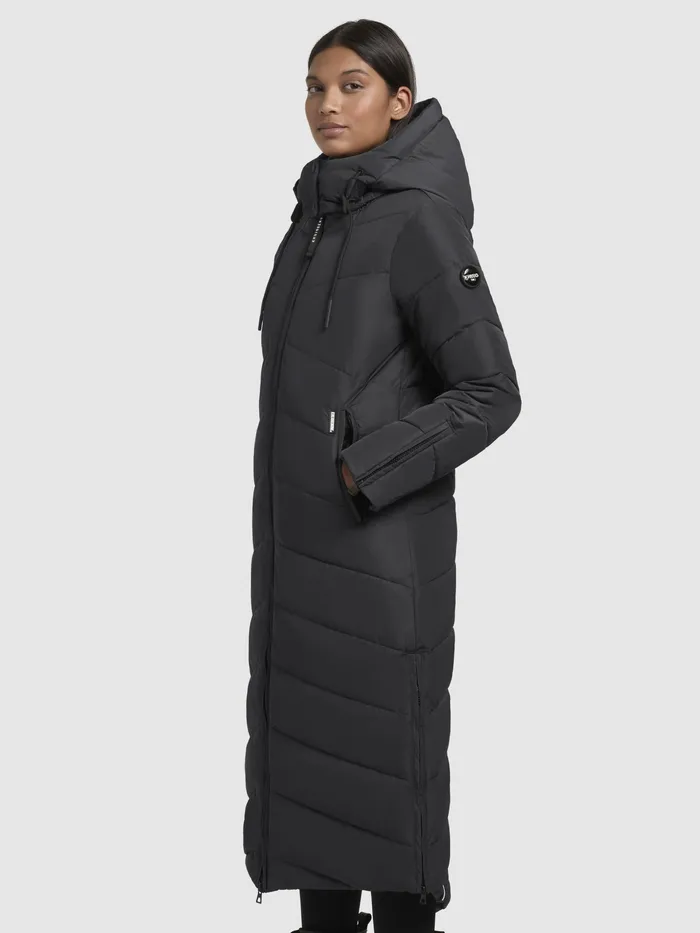 Women Mantel HURCE Dunkelgrau Dunkelgrau Puffer Coats KHUJO