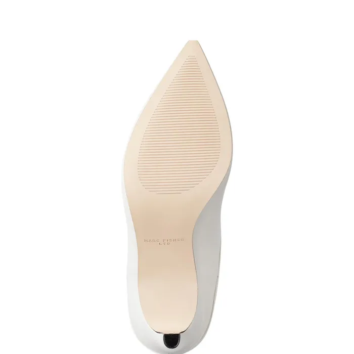 Women Marc Fisher Boots Gentle Dress Boot Ivory Leather