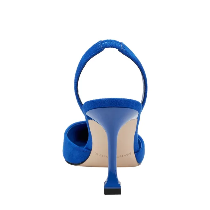 Women Marc Fisher Heels and Pumps Hadya Slingback Pump Blue