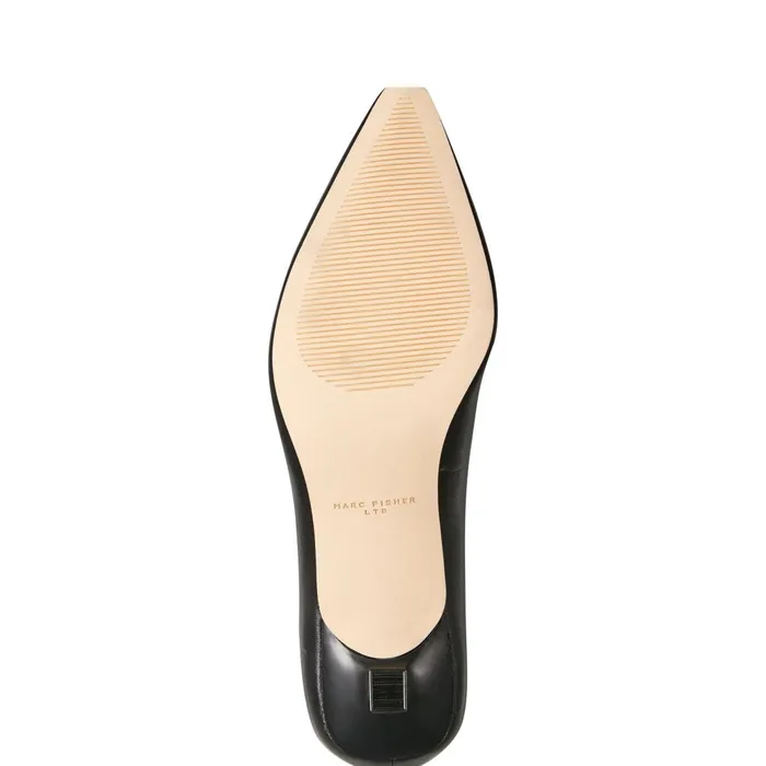 Women Marc Fisher Heels and Pumps Kendri Pump Black Leather