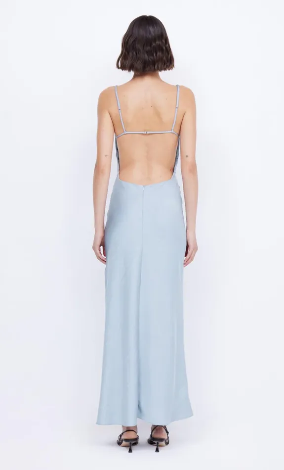 Women MARI LOU GATHERED MAXI DRESS 8211 DOVE BLUE Bec Bridge Prom Dresses