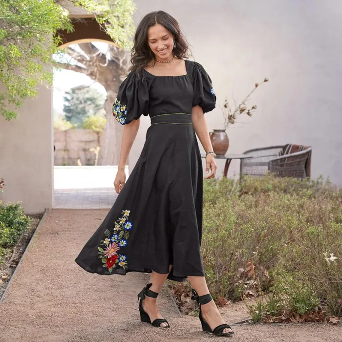 Women Maude Dress Black Sundance Catalog Dresses and Jumpsuits