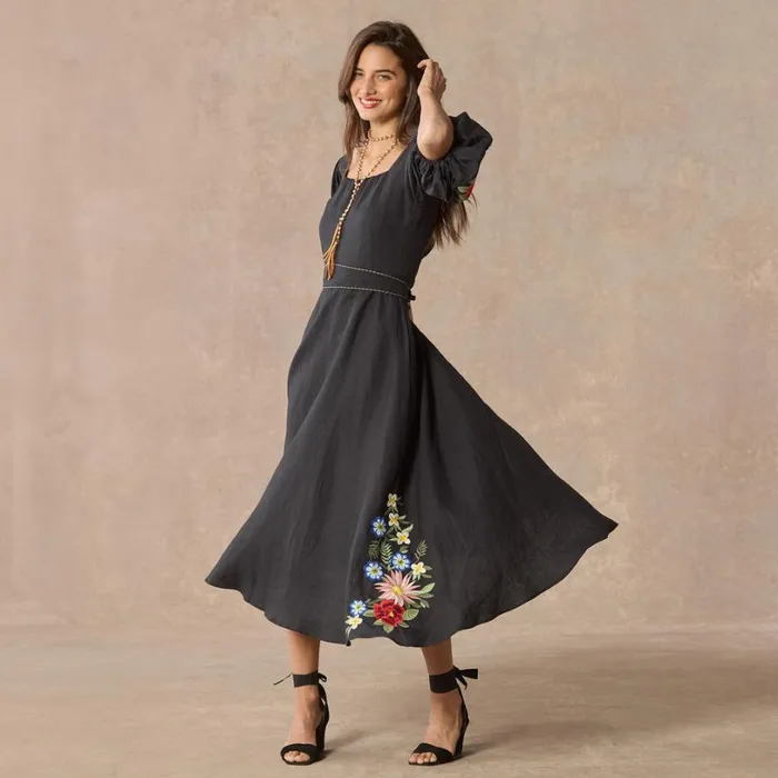 Women Maude Dress Black Sundance Catalog Dresses and Jumpsuits Women Maude Dress Black Sundance Catalog Dresses and Jumpsuits