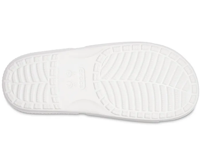 WomenMen Classic Crocs Out of This World Slide White Purple Sandals Crocs
