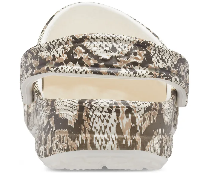 WomenMen Crocs Baya Seasonal Printed Clog Oyster Mushroom Clogs
