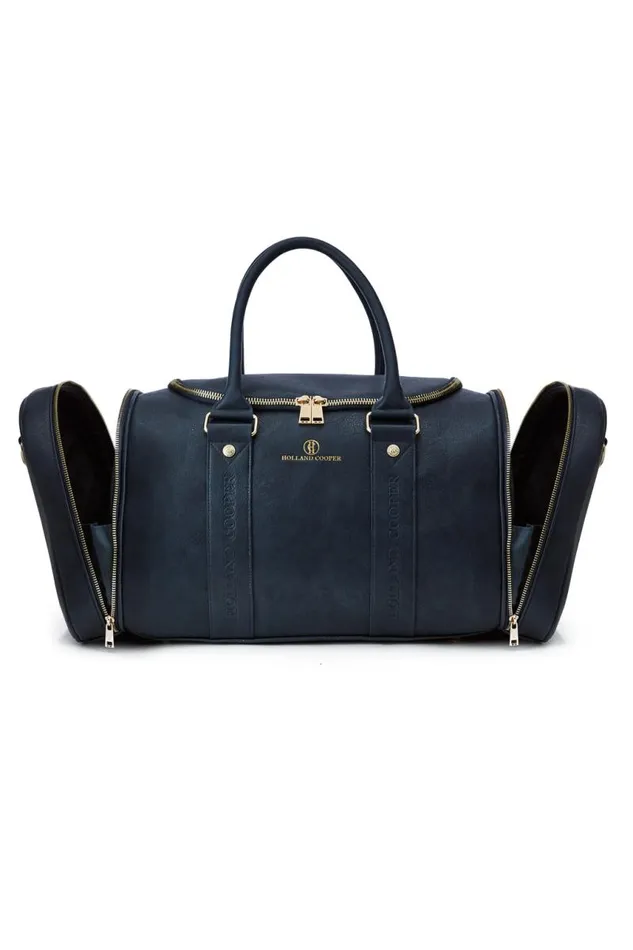 WomenMenEquestrian Bags Holland Cooper Equestrian KitTravel Bag Ink Navy