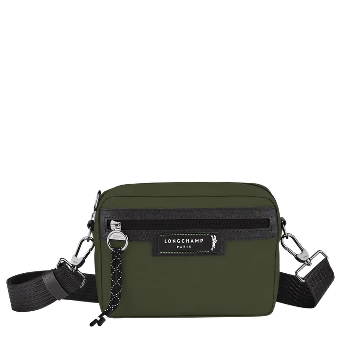 WomenMen Longchamp Le Pliage Energy S Camera bag Khaki Crossbody bags